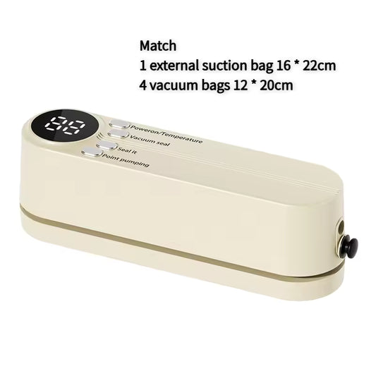 Mini Wireless Vacuum Sealing Machine – USB Rechargeable & Portable