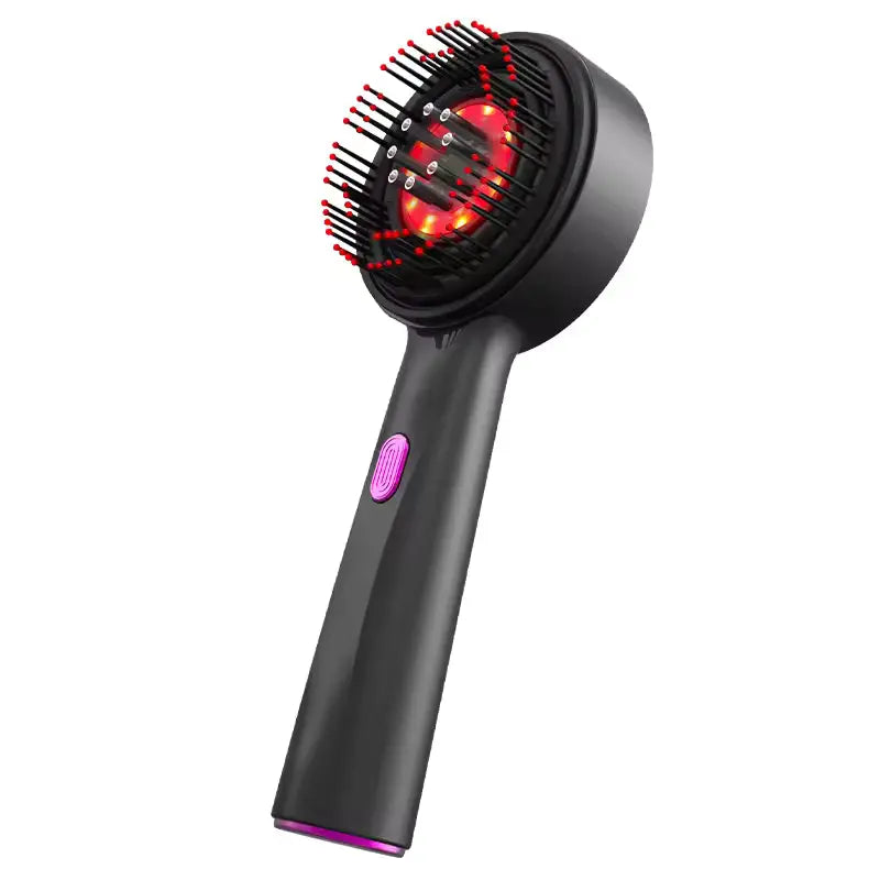 Electric Massage Comb with Vibration Red Light Therapy | Scalp Brush Hair Growth Anti-Hair Loss Liquid Oil Applicator | Hair Care comb . The Cartzzy