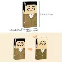 Bald Guy Cartoon Pencil Eraser My Store