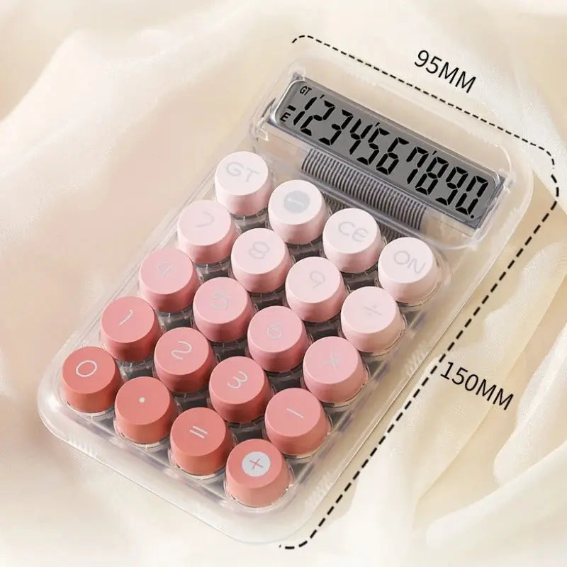 Transparent Gradient Large Button Calculator My Store