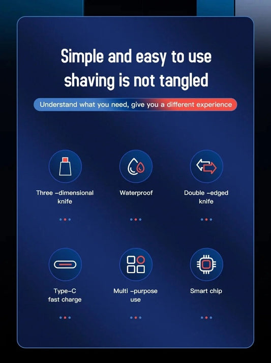 Xiaomi Rechargeable Electric Nose & Ear Hair Trimmer – Touch Screen, Type-C Fast Charging, Portable Grooming Clipper