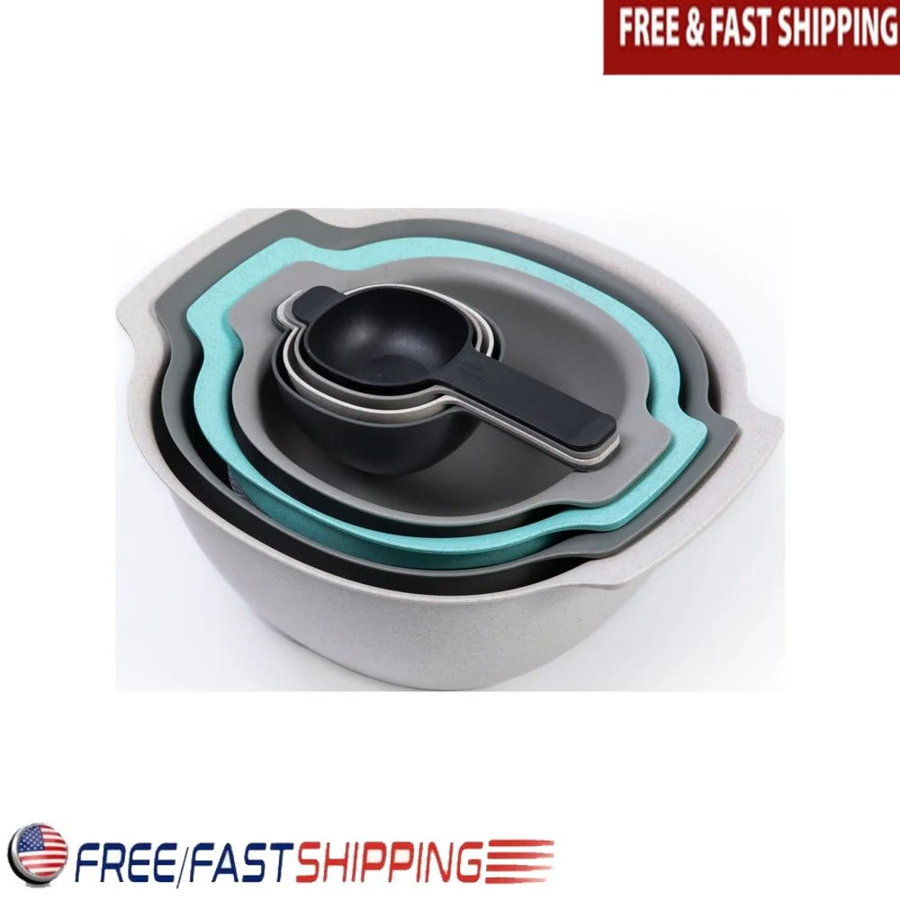 8pcs Bowl Set with Wheat Fiber – The Ultimate Kitchen Essential