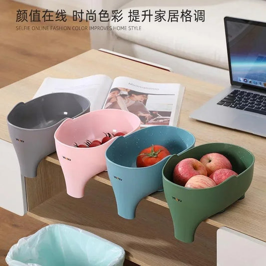 "Elephant Corner Sink Strainer: Multi-Purpose Drain Basket for Kitchen"