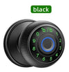 Smart Fingerprint Door Lock – Round Knob | Multiple Unlock Methods (Fingerprint / Password / Key / Tuya App) | My Store
