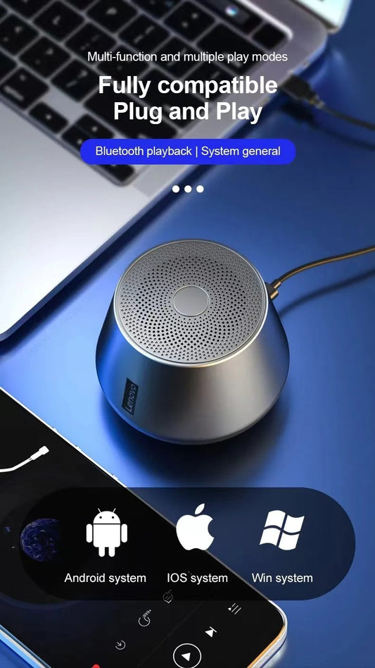 Choice Lenovo K3 Pro – Portable Bluetooth 5.0 Speaker | Stereo Surround Sound • Wireless Music Player • Loudspeaker