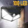 Solar-Powered LED Wall Light for Garden & Home