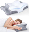 Cushion with a woman sleeping on it, emphasizing comfort and support.
