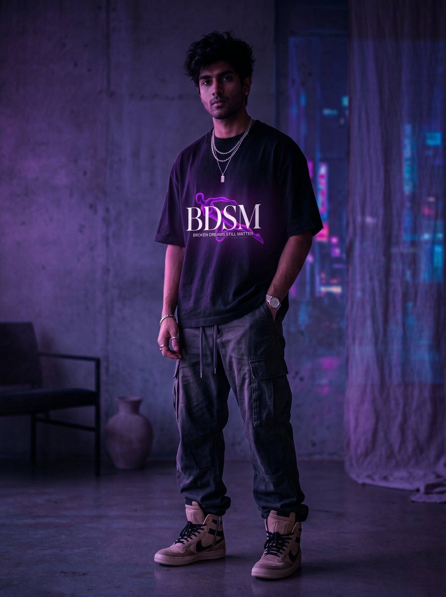 BDSM oversized t shirt 