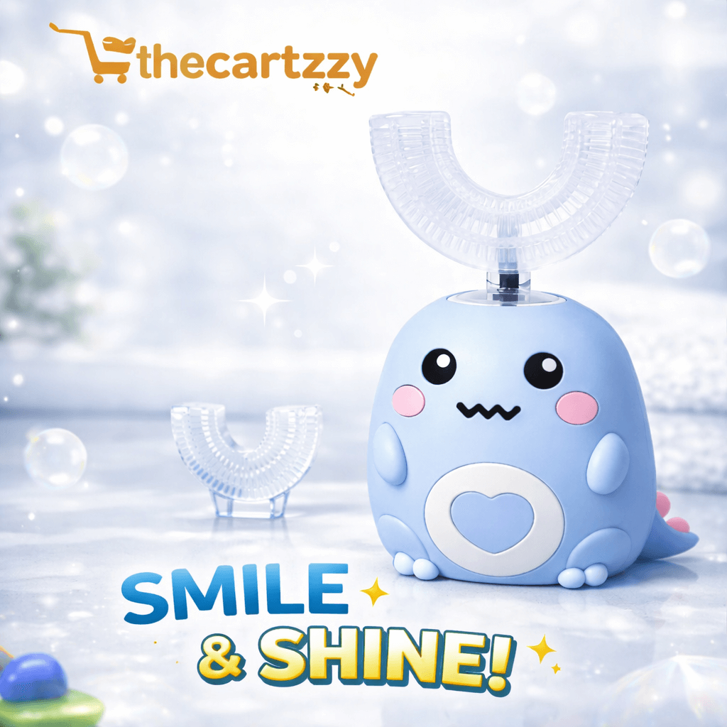 Electric Toothbrush for Kids – 360° U-Shape Automatic Cleaner The Cartzzy