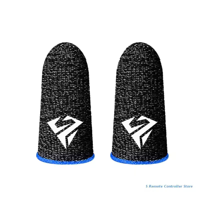 2 Pcs Breathable Gaming Finger Sleeves