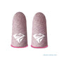 2 Pcs Breathable Gaming Finger Sleeves