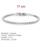 hand bracelet | Fashion 2.5mm Zirconia Tennis Bracelet for Women Crystal Charm Designer Tennis Thin Chain Bracelet on Hand Wedding Jewelry KC128