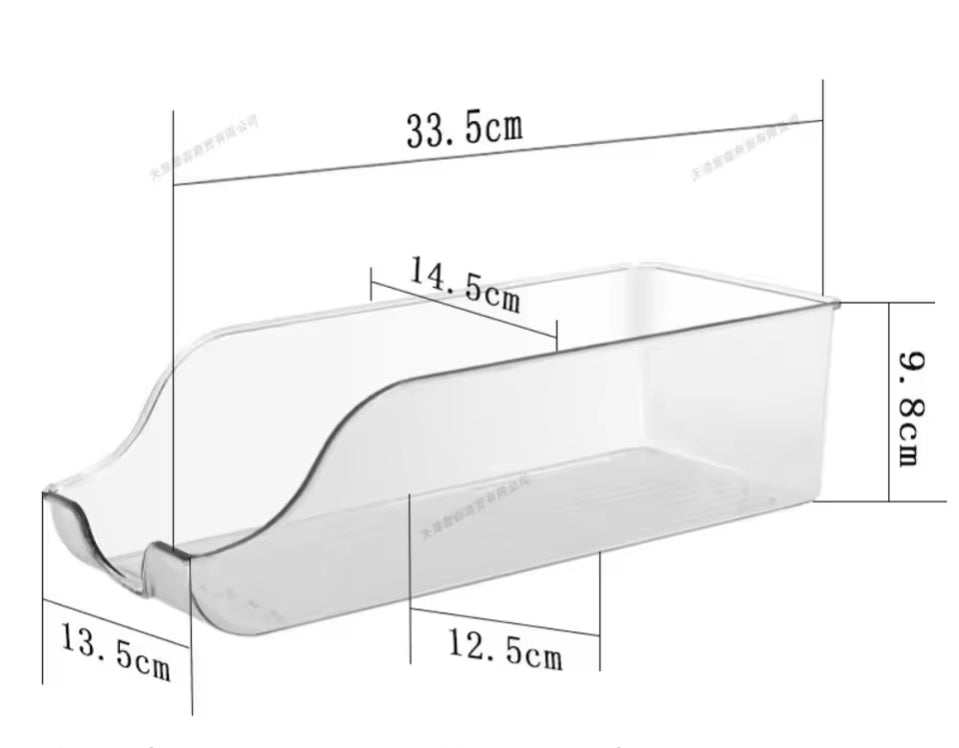 Rolling Can Organizer – Refrigerator | Pantry Beverage Dispenser Rack