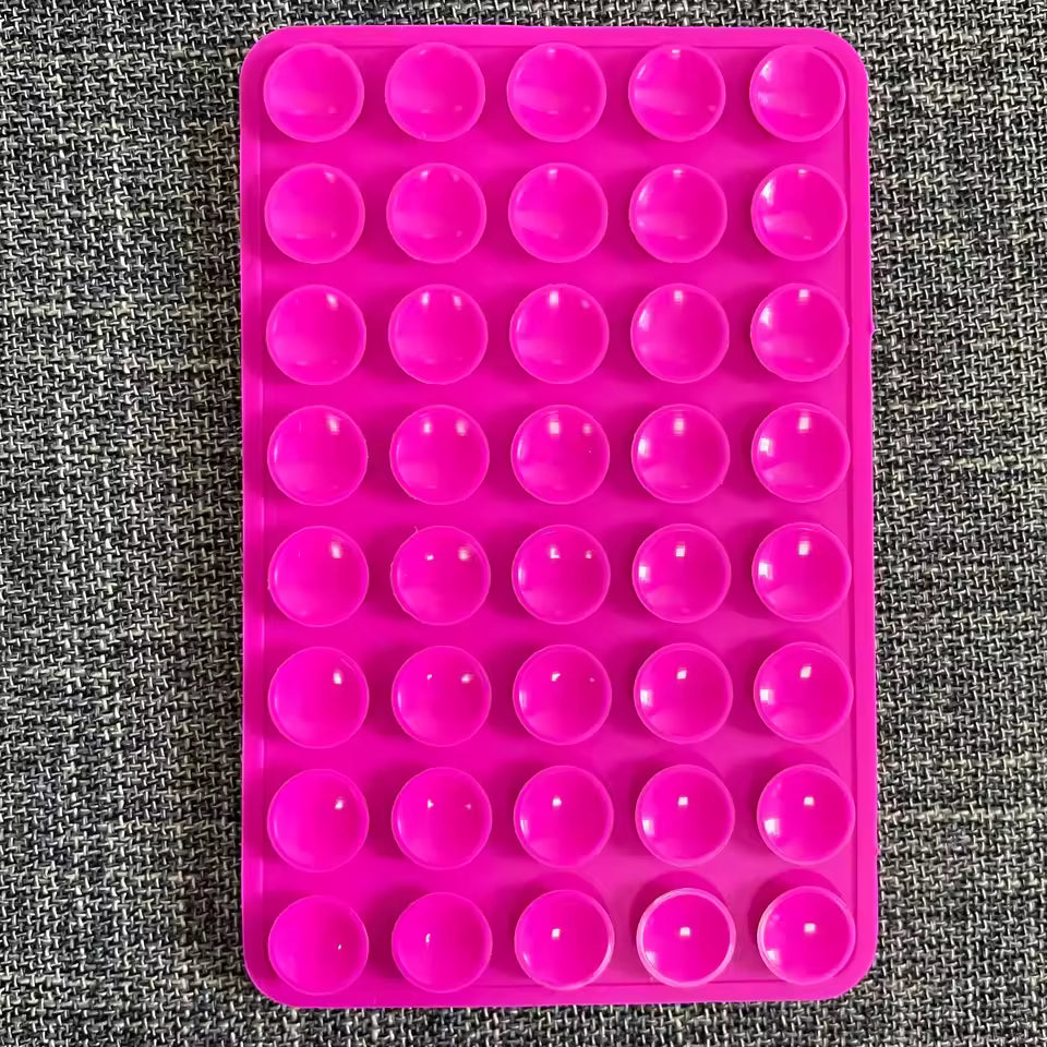 Silicone Suction Cup Phone Mount Hands-Free. Travel Essential Compatible With Any Smartphone For Selfies
