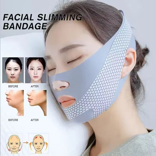 V Face Lifting Bandage – Double Chin Reducer & Face Slimming Strap