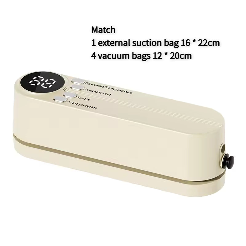 Mini Wireless Vacuum Sealing Machine – USB Rechargeable &amp; Portable