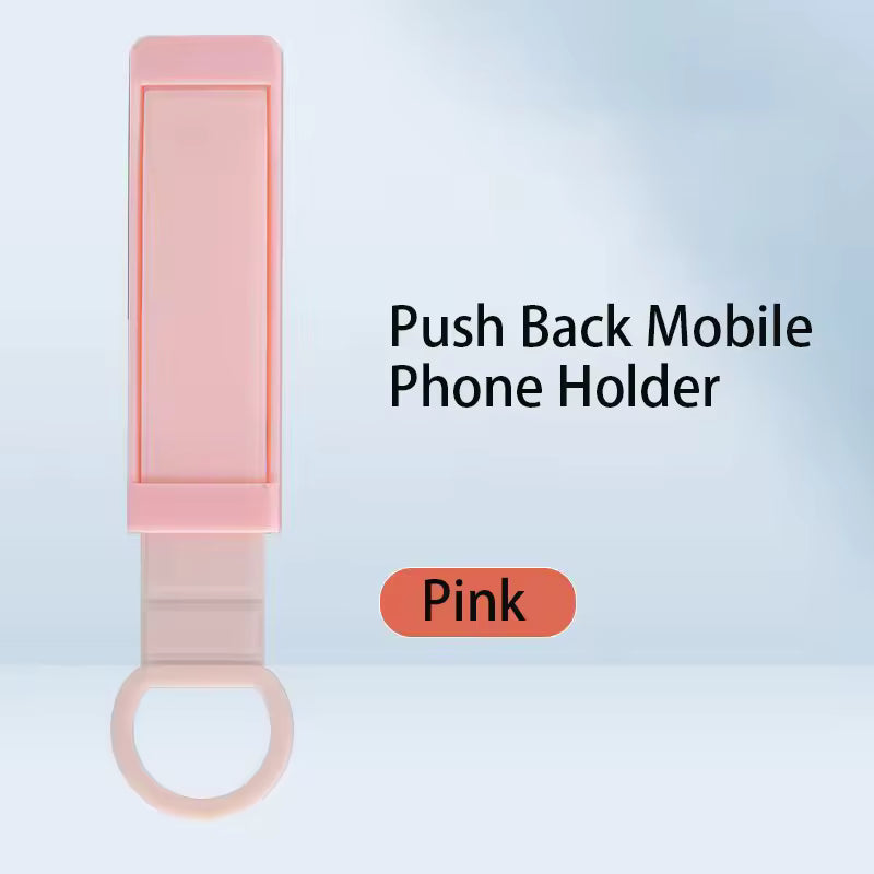 5. Universal Wrist Band Cell Phone Bracket Portable Finger Grip Mobile Phone Holder Sticked Socket Stand
