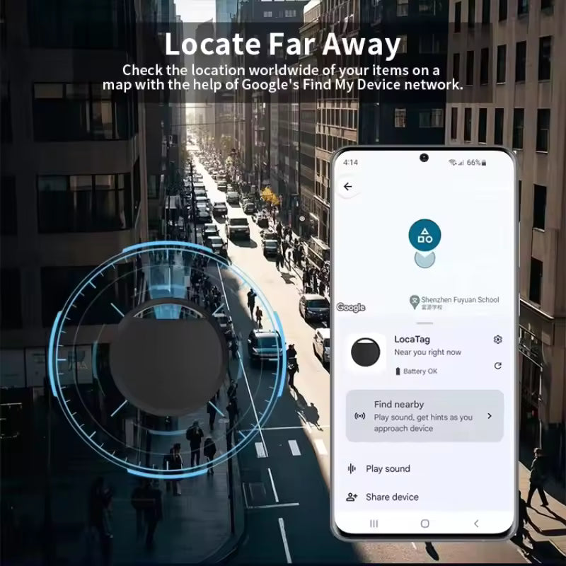 Smart tag RSH GPS Tracker Work with Google Find My Bluetooth Locator Finder Key