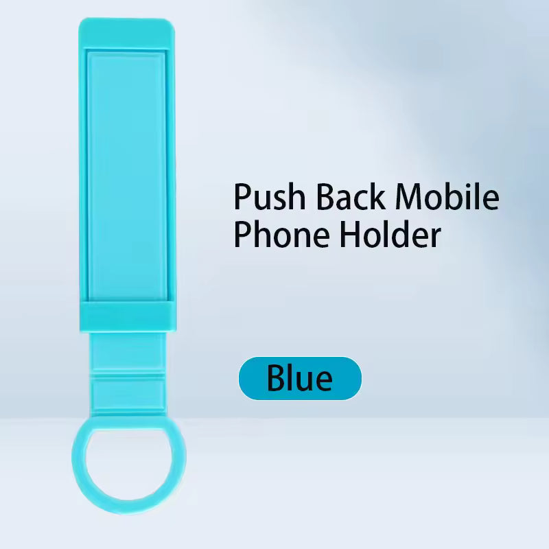 5. Universal Wrist Band Cell Phone Bracket Portable Finger Grip Mobile Phone Holder Sticked Socket Stand