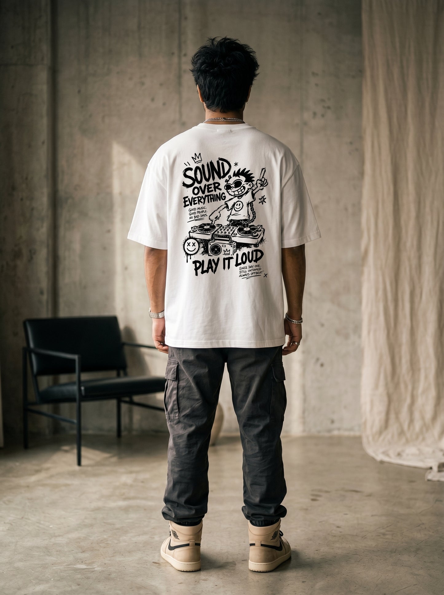 Sound oversized t shirt 