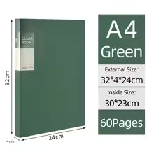 A4 Side Book Folder – Multi-Layer, Eco-Friendly Document Organizer
