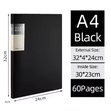 A4 Side Book Folder – Multi-Layer, Eco-Friendly Document Organizer