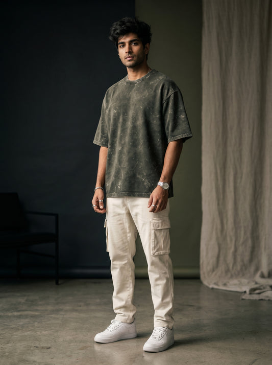 Unisex Washed Oversized Tee