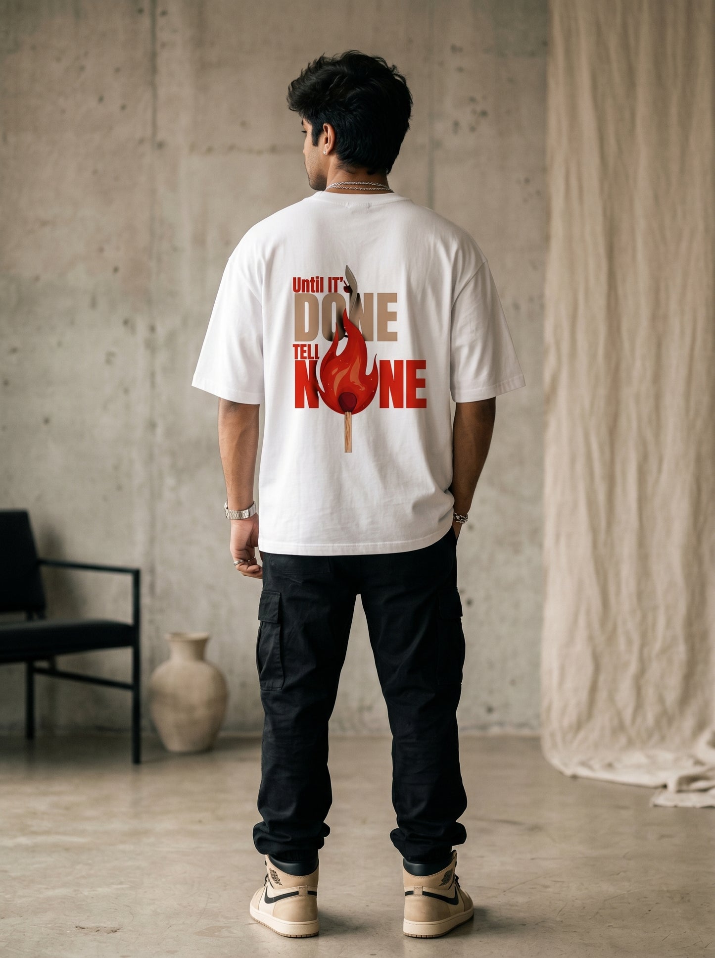 UNTILL DONE  Oversized Standard T-Shirt