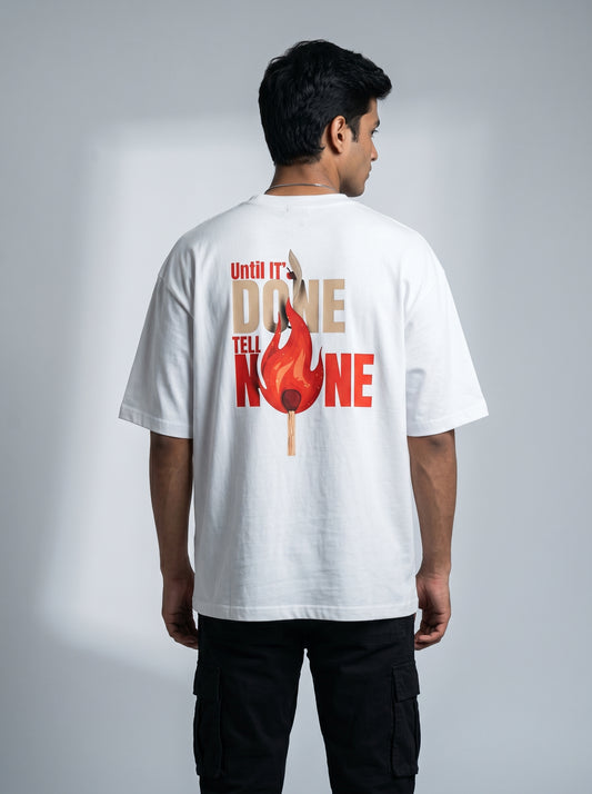 UNTILL DONE  Oversized Standard T-Shirt