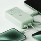 10000mAh 45W Power Bank – Built-in USB-C Cable, Two-Way Fast Charging & LCD Display