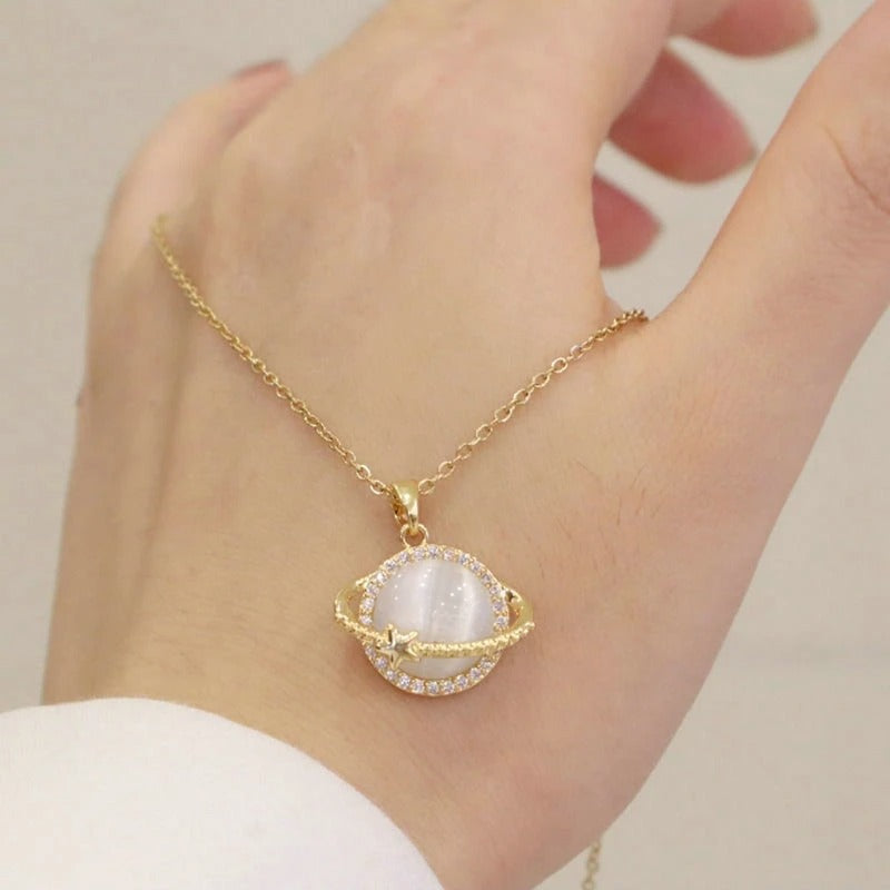 Fashion Zircon Necklace – Women’s Charm Aesthetic Clavicle Chain, Valentine’s Day Gift, Party Jewelry