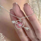 Fashion Zircon Necklace – Women’s Charm Aesthetic Clavicle Chain, Valentine’s Day Gift, Party Jewelry