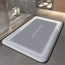 Thickened Bathroom & Entry Mat – Quick-Drying, Non-Slip, Dirt-Resistant