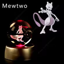 Pokémon 3D Crystal Ball LED Night Light