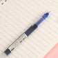 10PCS Needle Tip Gel Pens – Smooth Writing Liquid Ink Pens (Black/Blue/Red) – School & Office Stationery Set