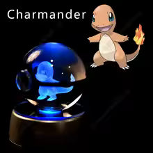 Pokémon 3D Crystal Ball LED Night Light