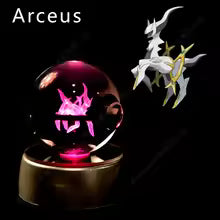 Pokémon 3D Crystal Ball LED Night Light