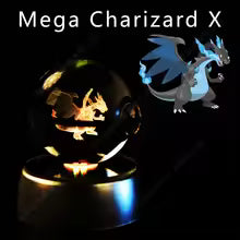 Pokémon 3D Crystal Ball LED Night Light