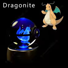 Pokémon 3D Crystal Ball LED Night Light