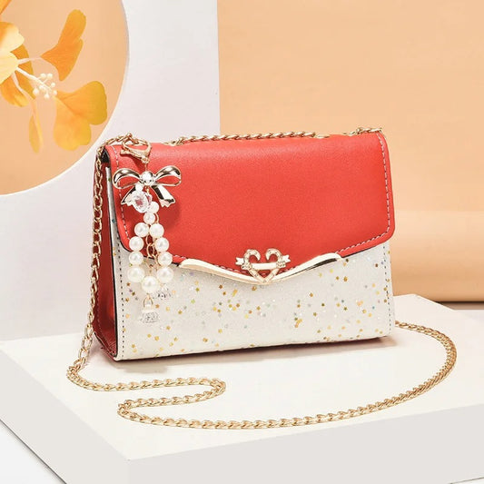 Women’s Luxury Shoulder Handbag 2023 | Korean Fashion Crossbody Chain Shopper Bag for Women