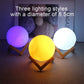 3D LED Moon Lamp 🌙 Galaxy Night Light – Bedroom Decor & Birthday Gift for Kids, Girls & Boys