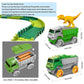 "Dinosaur Track Adventure – Electric Toy Car Set for Kids"