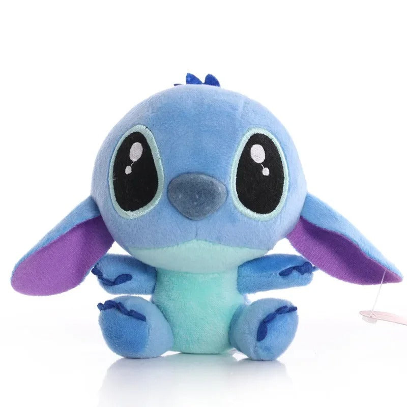 NEW 12-18cm Lilo & Stitch Couple Plush Keychain – Kawaii Anime Stuffed Doll Pendant for Girls, Kids & Xmas Gift
