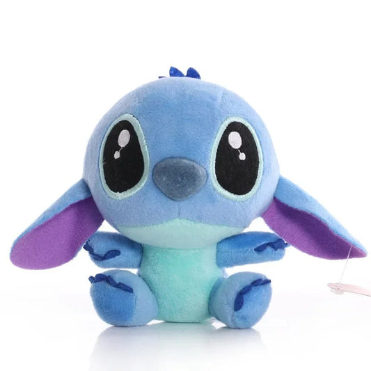 NEW 12-18cm Lilo & Stitch Couple Plush Keychain – Kawaii Anime Stuffed Doll Pendant for Girls, Kids & Xmas Gift
