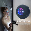 Portable Bluetooth Speaker with LED Lights – IPX4 Waterproof, Mini Stereo Sound, Suction Cup for Outdoor & Bathroom Use