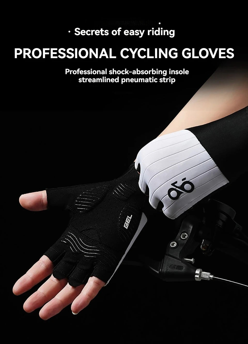 GTUBIKE Summer Half Finger Cycling Gloves
