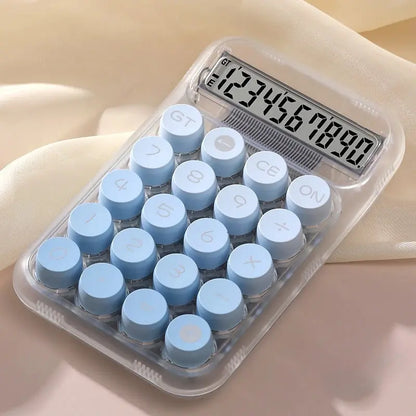 Transparent Gradient Large Button Calculator My Store