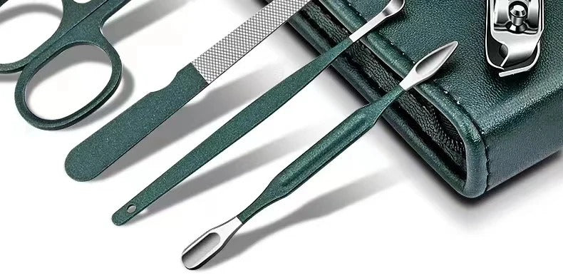 6-in-1 Premium Nail Scissors & Clippers Set – Portable Manicure & Pedicure Kit for Men & Women