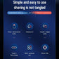 Xiaomi Rechargeable Electric Nose & Ear Hair Trimmer – Touch Screen, Type-C Fast Charging, Portable Grooming Clipper