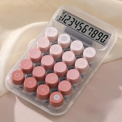 Transparent Gradient Large Button Calculator My Store